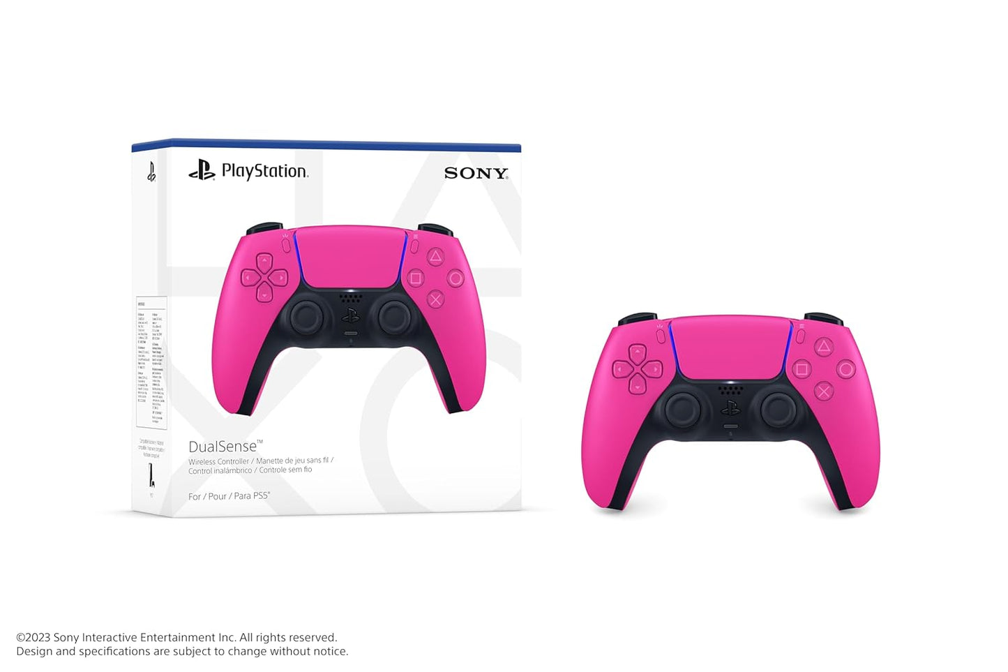 Controller Sony DualSense V2 - Nova Pink