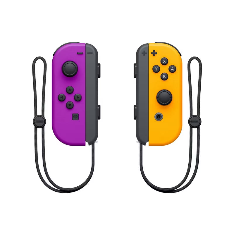 Set da due Joy-Con viola neon (I) e arancione neon (D) per Nintendo Switch