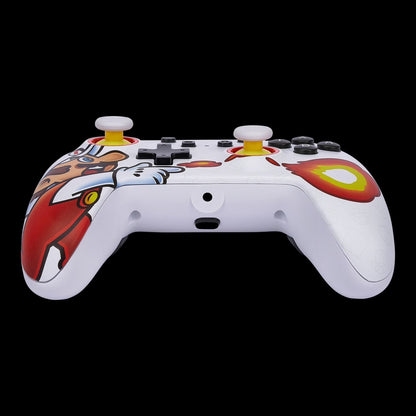 Controller con cavo per Nintendo Switch - Mario in fiamme