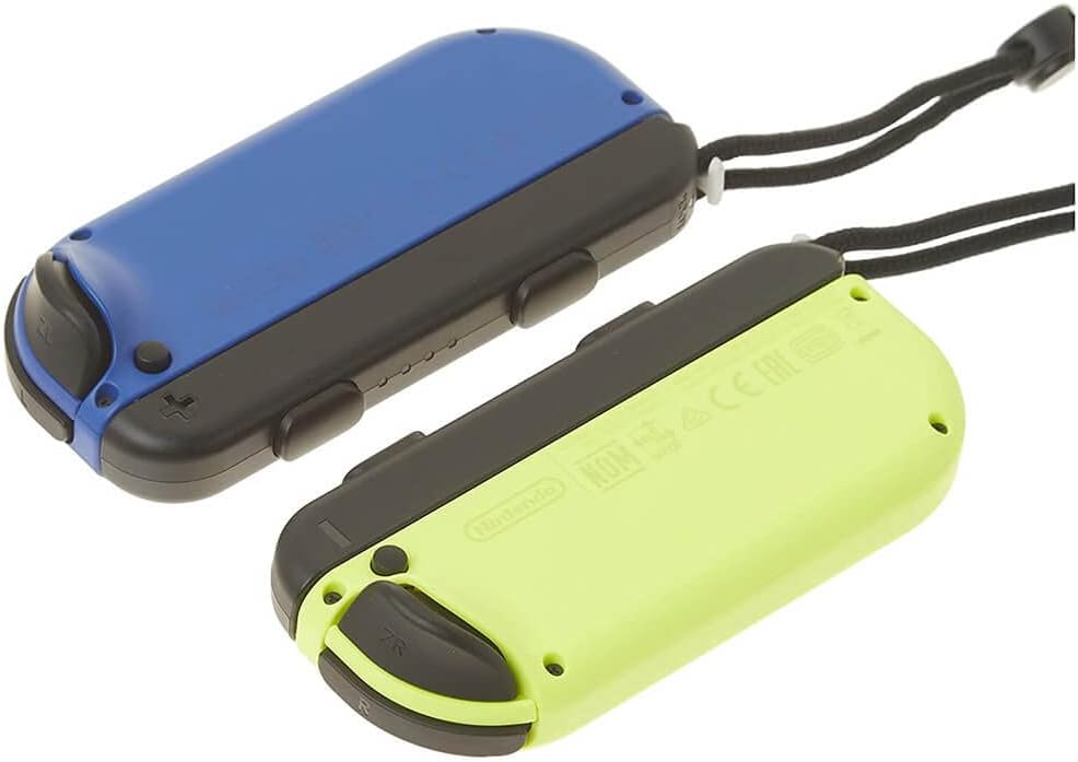 Set da due Joy-Con blu (I) e giallo neon (D) per Nintendo Switch