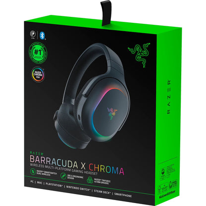 Cuffie da gioco Razer Barracuda X Chroma - Nero