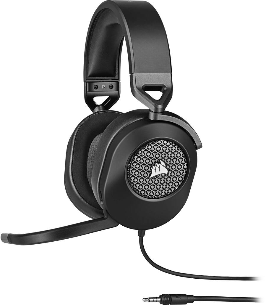 Corsair Cuffie da gioco con cavo HS65 SURROUND — Nero