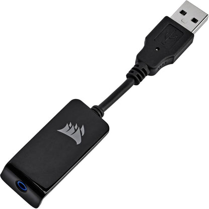 Corsair Cuffie da gioco con cavo HS65 SURROUND — Nero