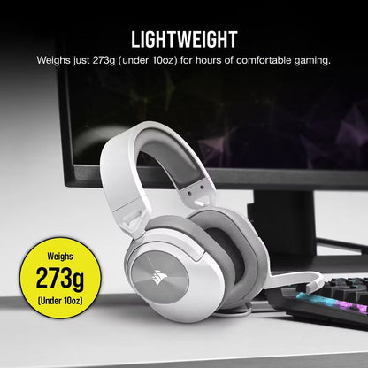 Corsair Cuffie da gioco con cavo HS55 SURROUND — Bianco