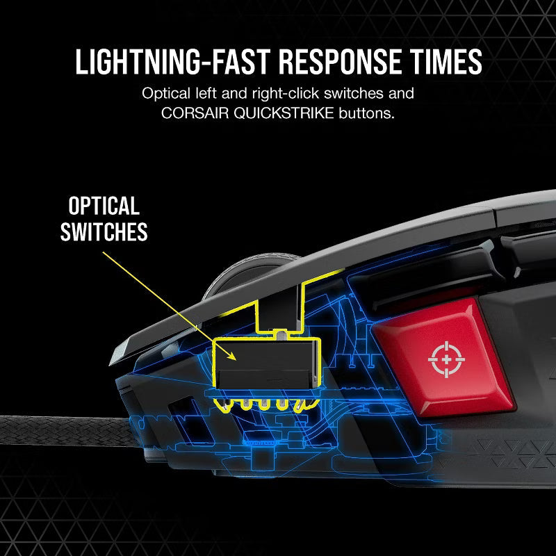 Mouse da gioco FPS Corsair M65 RGB ULTRA