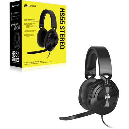 Corsair Cuffie da gioco con cavo HS55 SURROUND — Nero