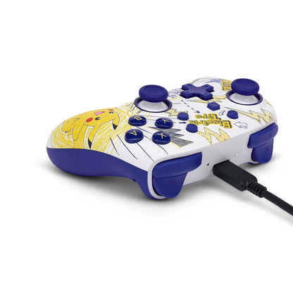 Controller wireless Nano per Nintendo Switch - Pokémon: giorni di scuola con Pikachu